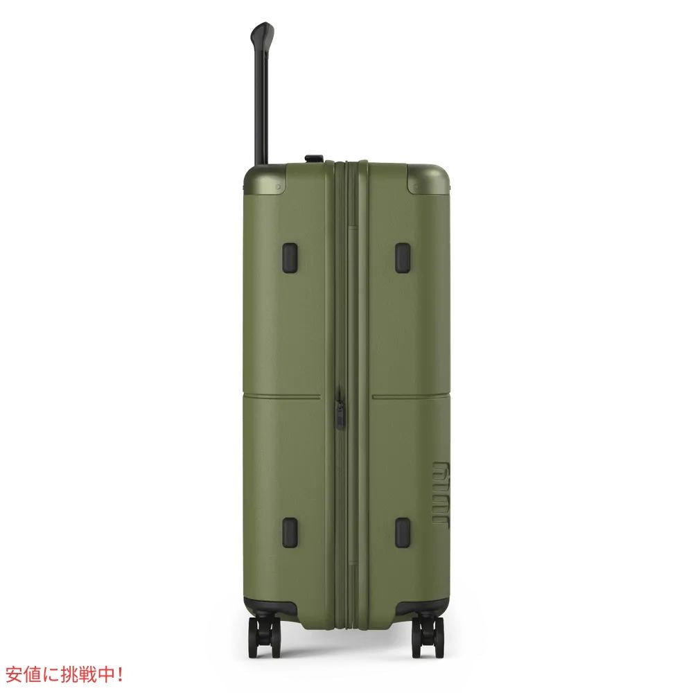 ジュライ スーツケース チェックド エクスパンダブル モス 9.9ポンド / 90リットル July Luggage Checked Expandable Moss 9.9lbs/90L 3