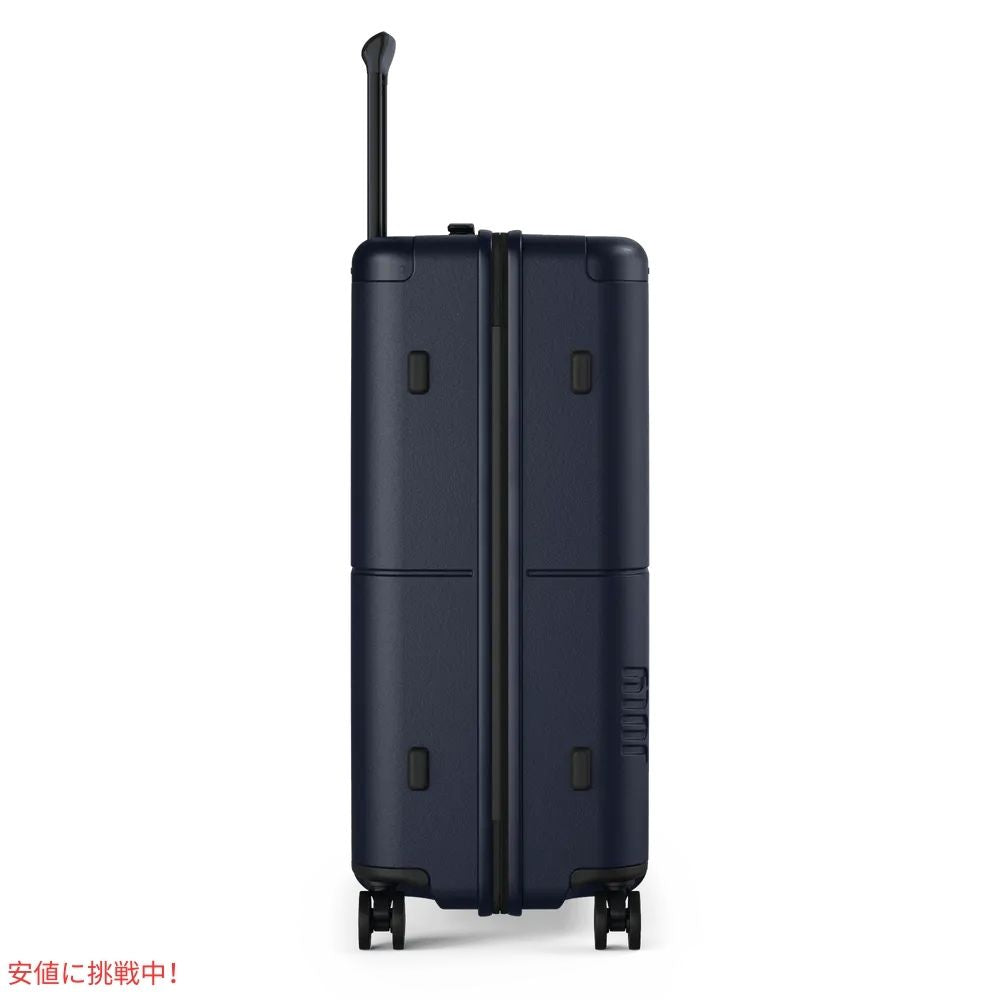 ジュライ スーツケース チェックド ネイビー 8.3ポンド / 80リットル July Luggage Classic Checked Navy 8.3lbs/80L 4