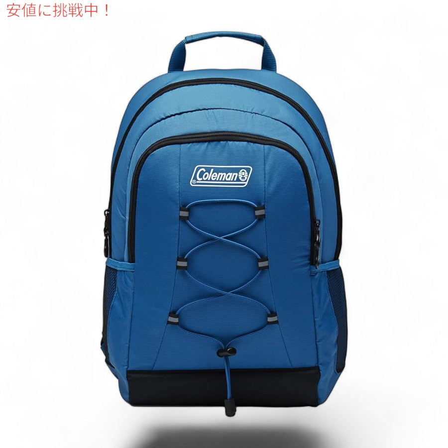 Coleman コールマン チラーシリーズ 断熱 ソフトクーラー 28缶 漏れ防止 バックパッククーラー 2158118 Insulated Soft Coolers 28 Can Backpack - Blue 3