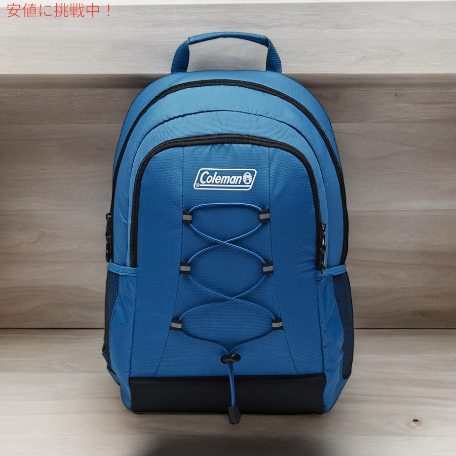 Coleman コールマン チラーシリーズ 断熱 ソフトクーラー 28缶 漏れ防止 バックパッククーラー 2158118 Insulated Soft Coolers 28 Can Backpack - Blue 8