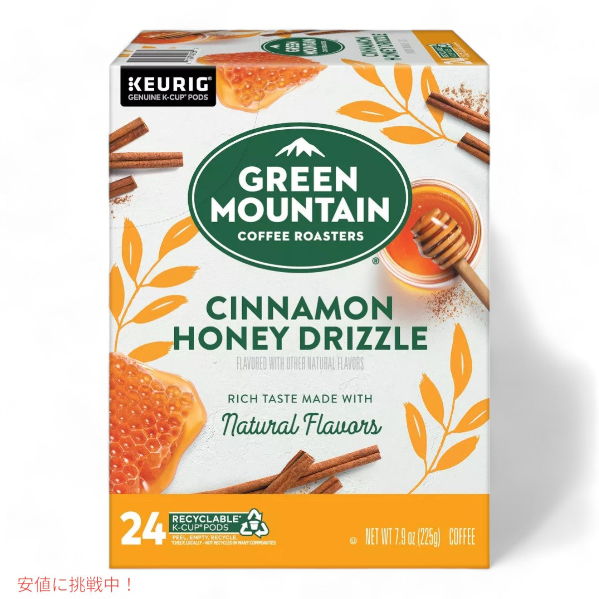 キューリグ Kカップ グリーンマウンテン シナモンハニー24個  KEURIG Green Mountain K-cup Cinnamon Honey 24ct 3