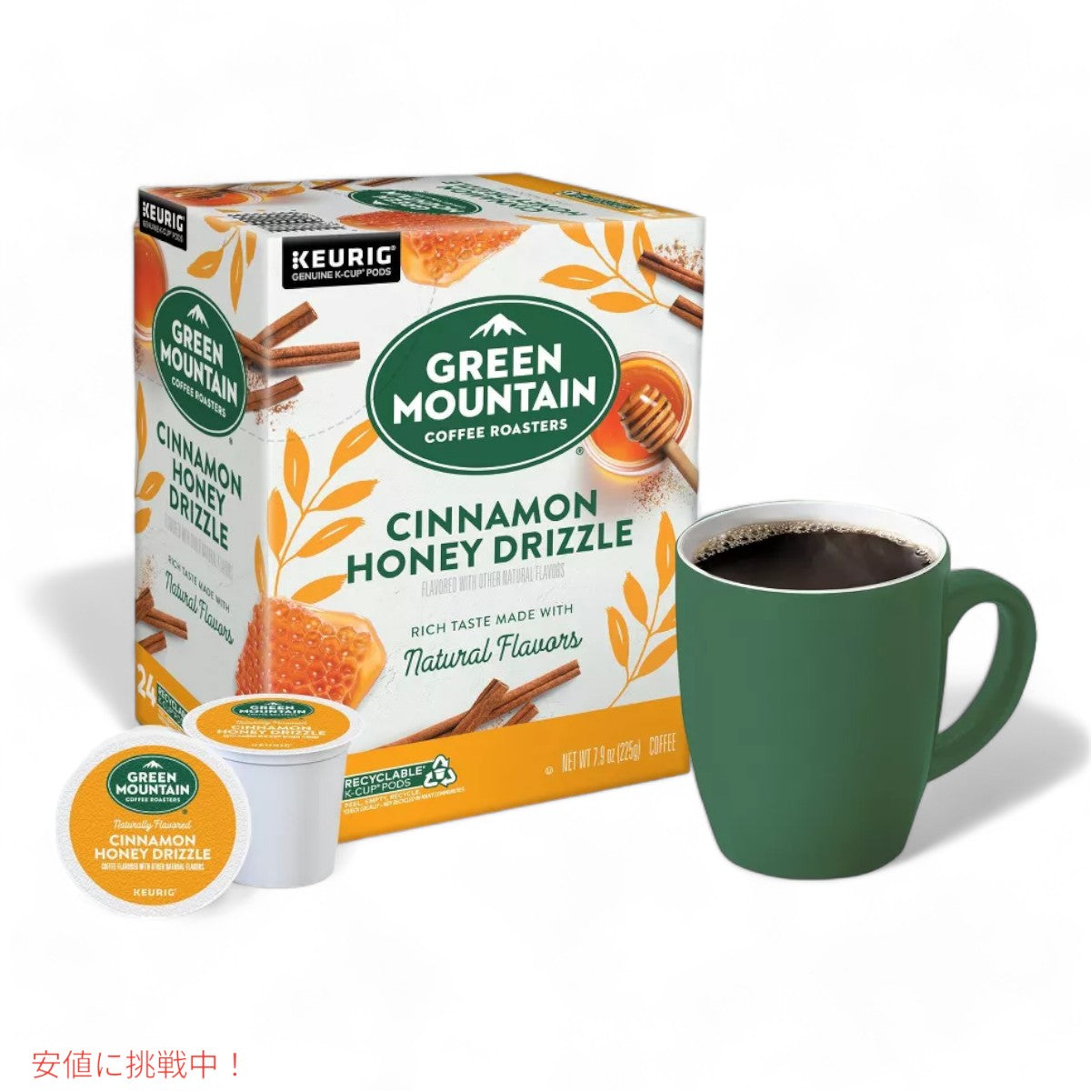 キューリグ Kカップ グリーンマウンテン シナモンハニー24個  KEURIG Green Mountain K-cup Cinnamon Honey 24ct 5