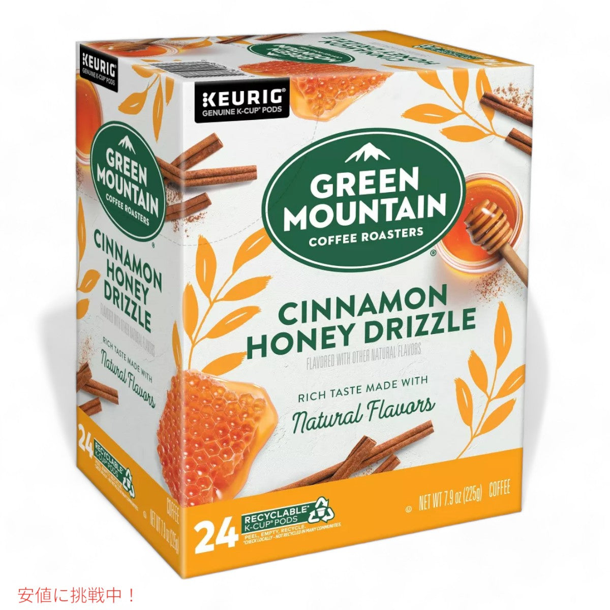 キューリグ Kカップ グリーンマウンテン シナモンハニー24個  KEURIG Green Mountain K-cup Cinnamon Honey 24ct 6
