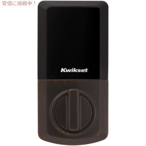 KwiksetクイックセットSmartCode 270 Keyless Electronic Touchpad Deadbolt Code 270 キーレス電子タッチパッド式デッドボルトVenetian Bronze 3