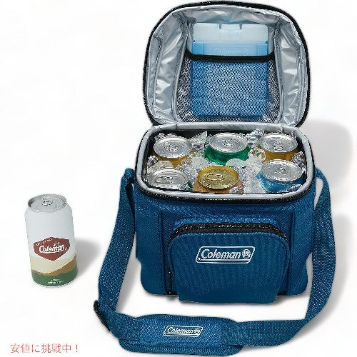 Coleman 9-Can Soft Cooler Blue / コールマン クーラーバック 9-CAN 保冷 ランチバッグ ブルー 2158134 3
