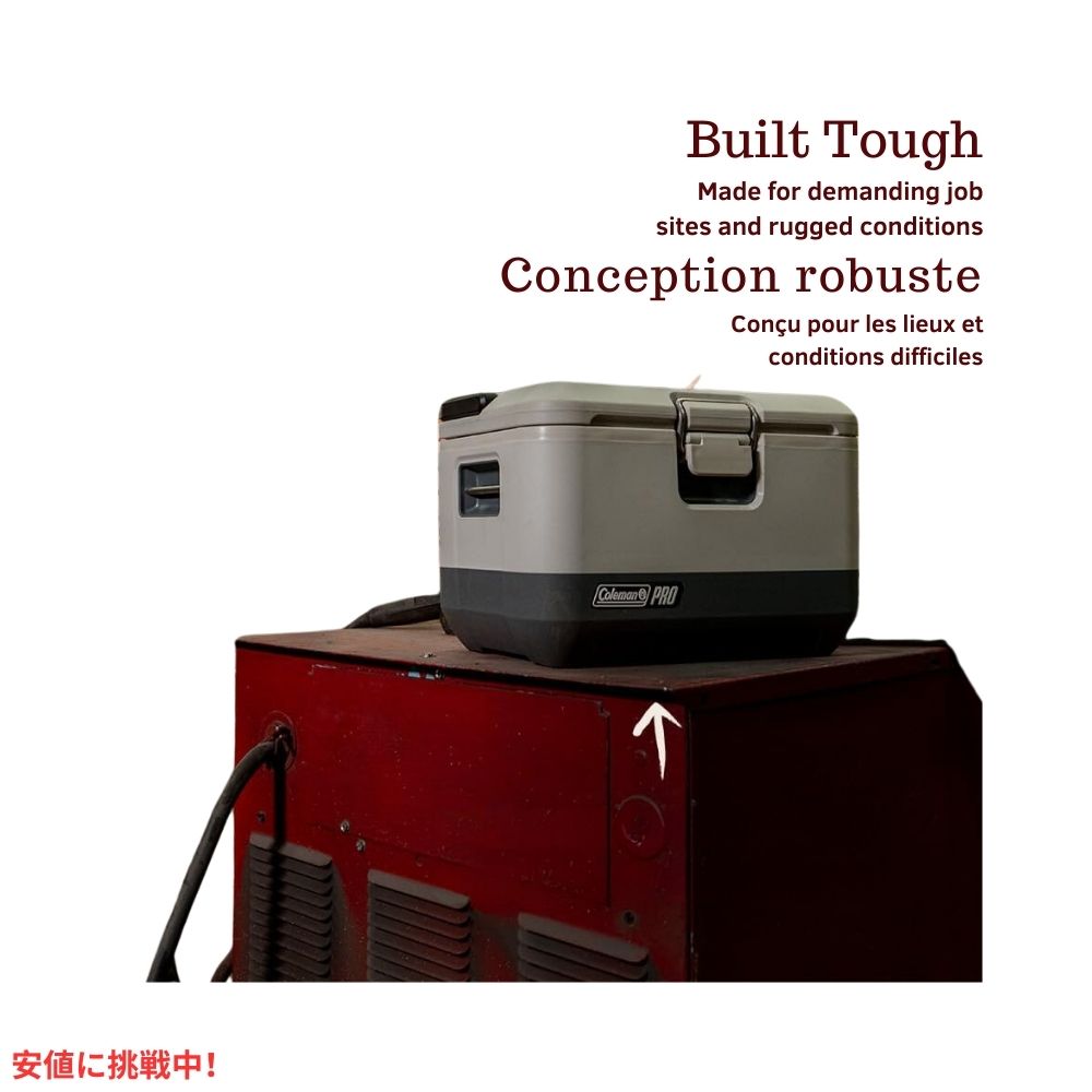 Coleman コールマン プロ  ハードクーラー ランチボックス 9クオート ヘビーデューティー  断熱 Pro Hard Cooler Lunchbox Lunchbox  9-Quart 2