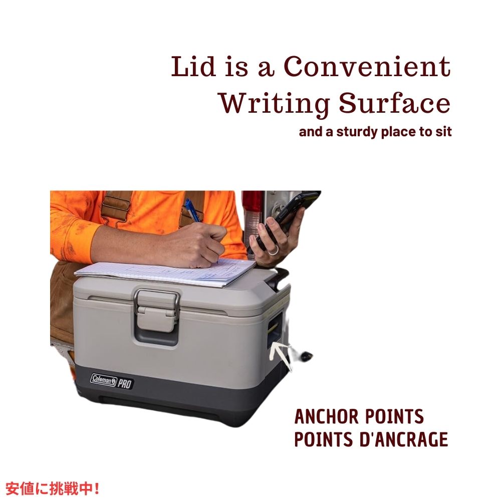 Coleman コールマン プロ  ハードクーラー ランチボックス 9クオート ヘビーデューティー  断熱 Pro Hard Cooler Lunchbox Lunchbox  9-Quart 6