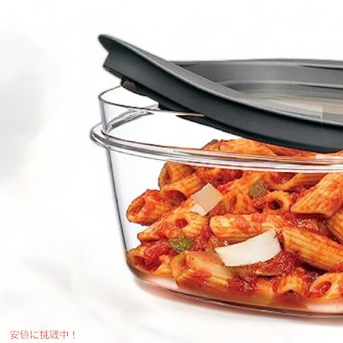 ラバーメイド ミールプレップ プレミア 食品保存容器 グレー 10個セット（容器本体5個、蓋5個） 6
