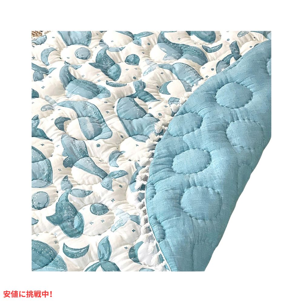 Crane Baby クレーンベビー アクティビティマット 赤ちゃん ベビー プレイマット オーシャンホエール カスピアン Activity Mat Ocean Whale Caspian 4