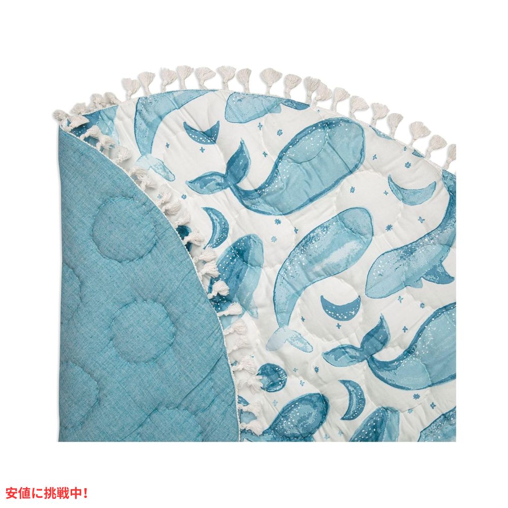 Crane Baby クレーンベビー アクティビティマット 赤ちゃん ベビー プレイマット オーシャンホエール カスピアン Activity Mat Ocean Whale Caspian 6