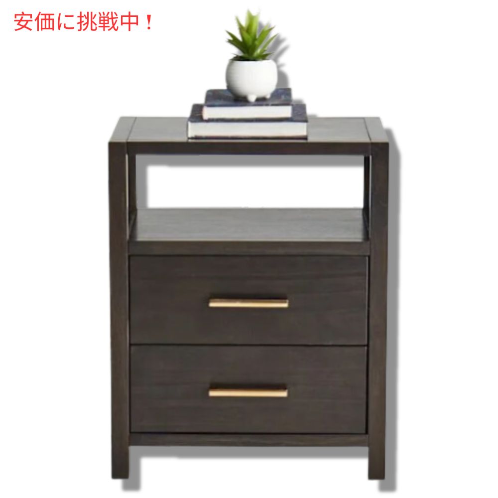 at home アットホーム クロスビー ストリート ルー アクセントテーブル ブラウンウッド Crosby St. Rue Accent Table Brown Wood 4