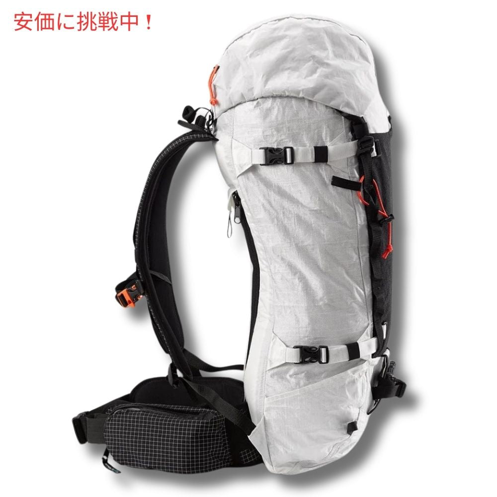 ハイパーライト マウンテン ギア CRUX 40 ラージ ホワイト バックパック Hyperlite Mountain Gear CRUX 40 Large White Backpack 3
