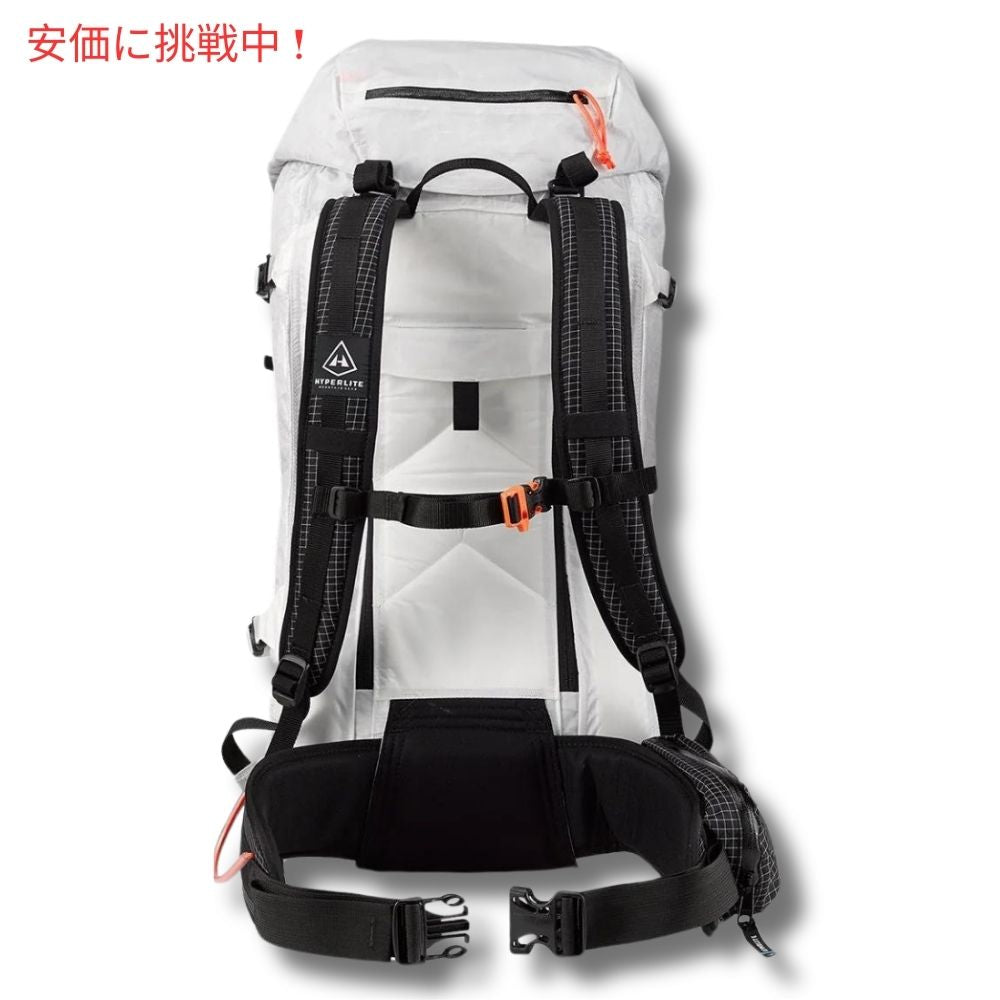 ハイパーライト マウンテン ギア CRUX 40 ラージ ホワイト バックパック Hyperlite Mountain Gear CRUX 40 Large White Backpack 4