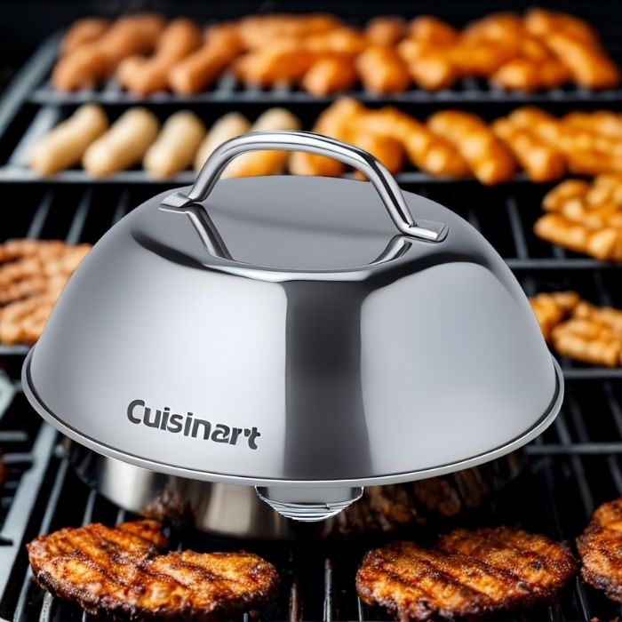 Cuisinart クイジナート CMD-108 ステンレス 直径約23cm ドーム型ステーキカバー グリルツール バーベキュー 3