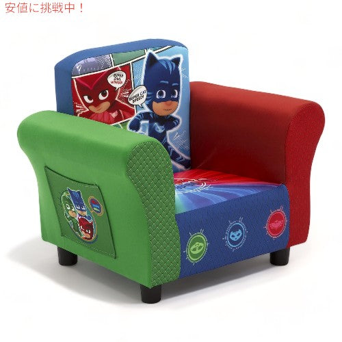 しゅつどう!パジャマスク PJ Masks キッズ チェア インテリア 布張りチェア Delta Children Chair デルタチルドレン 2