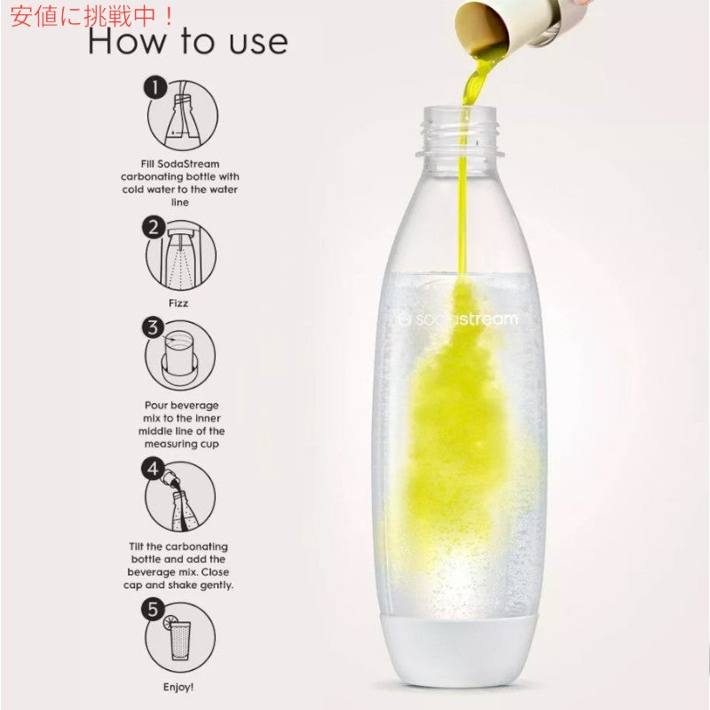 SodaStream ソーダストリーム Diet Mountain Dew Syrup Flavor ダイエット マウンテンデュー ソーダミックス 14.9oz 3