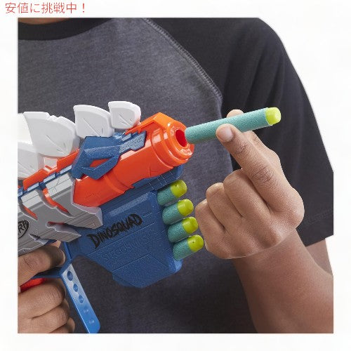ナーフ Nerf ディノスクワッド ステゴスマッシュ ダーツブラスター F0805 銃 バトルゲーム DinoSquad Stego-Smash Dart Blaster 3