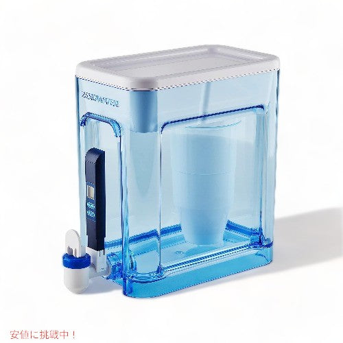 Zero Water ゼロウォーター 22 カップ5 段階浄水フィルター付きディスペンサー 1