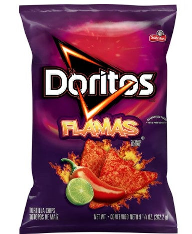 Doritos Flamas Tortilla Chips / ドリトス トルティーヤチップス Flamas味 262.2g(9.75oz) 1