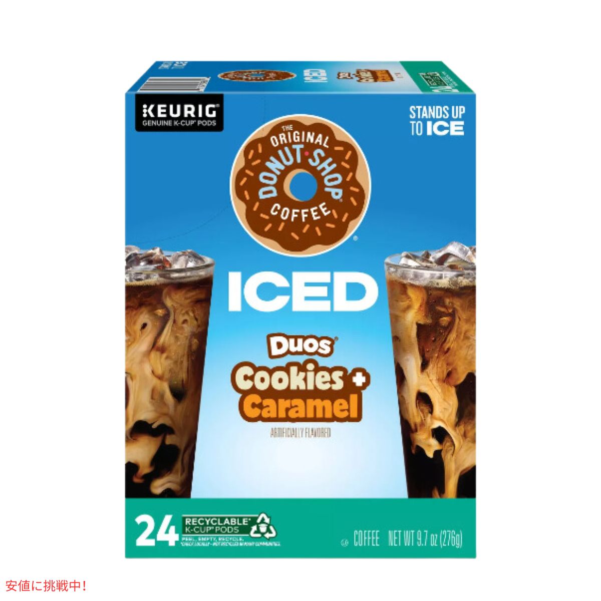 キューリグ Kカップ ドーナツショップ アイス用 クッキーキャラメル 24個入り Keurig Original Donut Shop ICED Cookies Caramel K-Cup 24ct 3