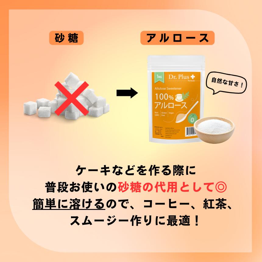 【大容量1キロ】カズレーザーと学ぶ　アルロース甘味料 100%アルロース 1キロ アルロース甘味料 1キロ 希少糖 オリゴ糖不使用 ゼロカロリー甘味料 スイートナー 砂糖代替品 カロリーゼロ 無糖甘味料 1kg 9