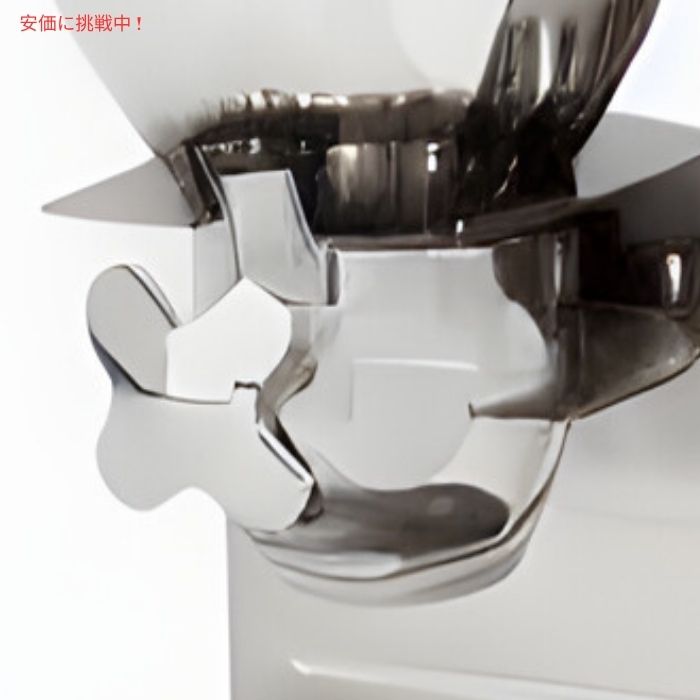 Zevro KCH-06146 Dry Food Dispenser ゼブロ ドライフード ディスペンサー シルバー ストッカ 3