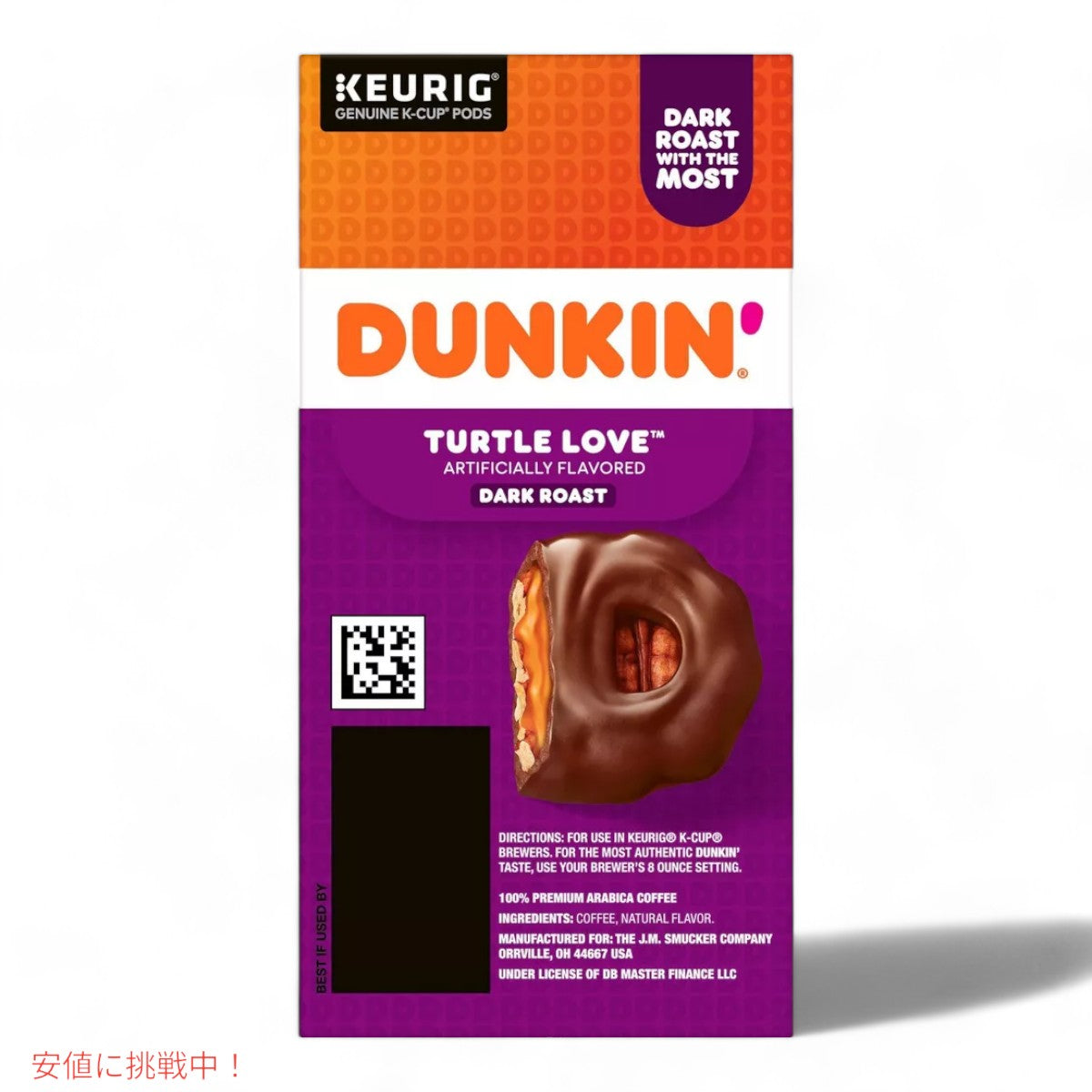 キューリグ Kカップ ダンキンドーナツ タートルラブ 22個 KEURIG K-Cup Dunkin' Donuts Turtle Love 22ct 6