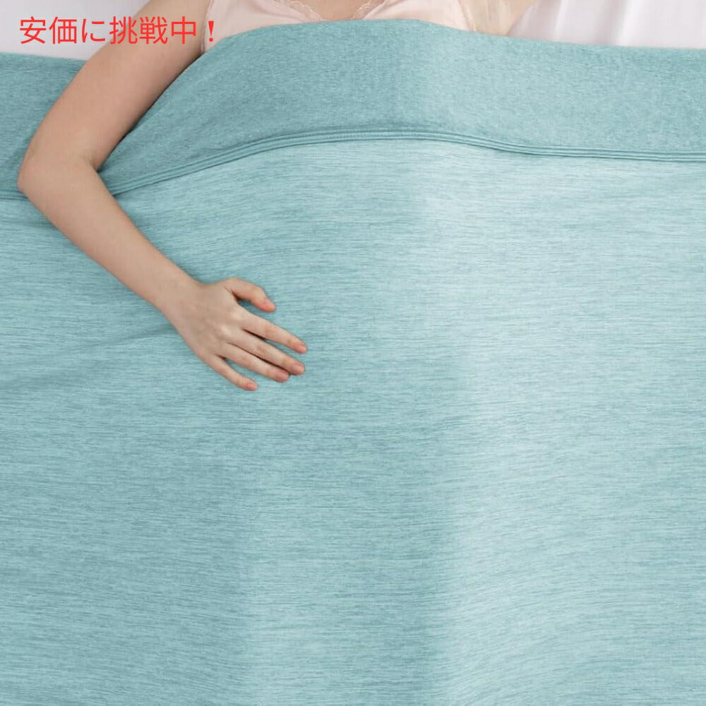 Elegear 革新的な冷感ブランケット ツインサイズ グリーン Revolutionary Cooling Blanket Twin Green 59x79inches 4
