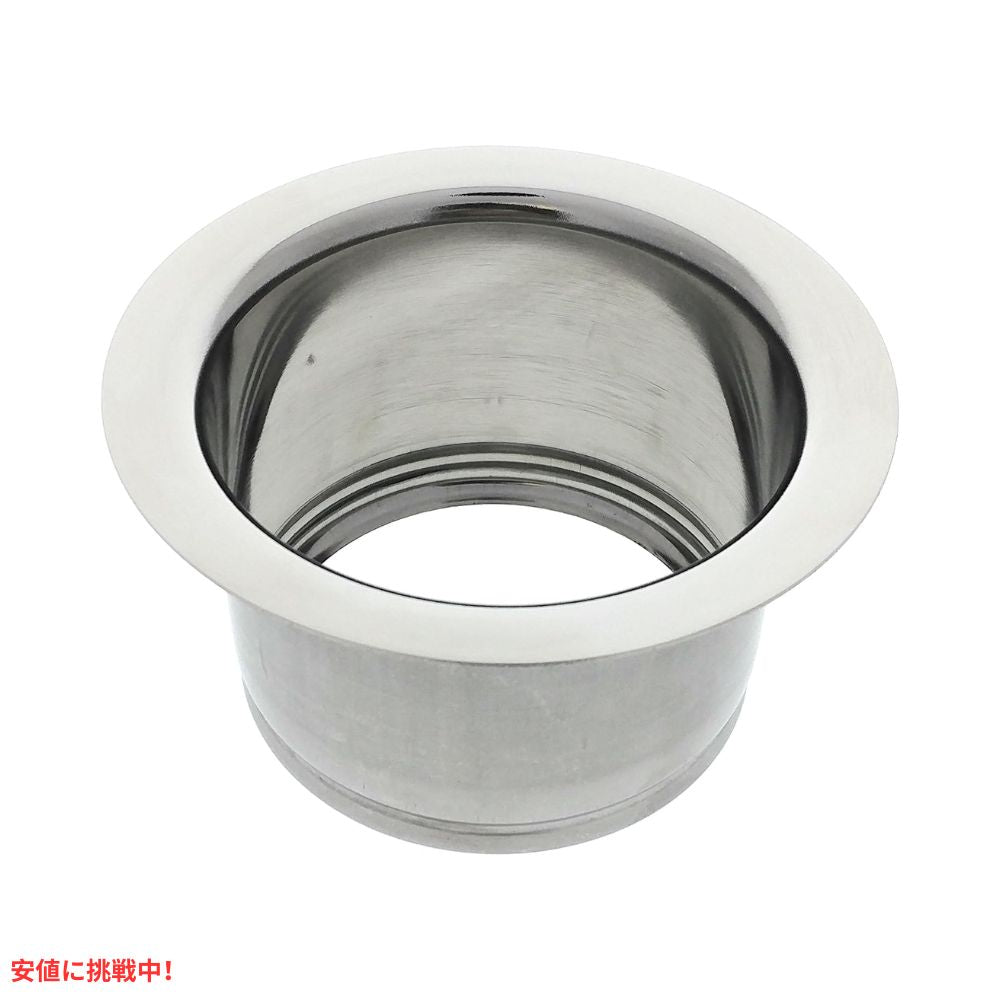 Essential Values エッセンシャルバリューポリッシュステンレス鋼延長シンクフランジ Polished Stainless Steel Extended Sink Flange 2