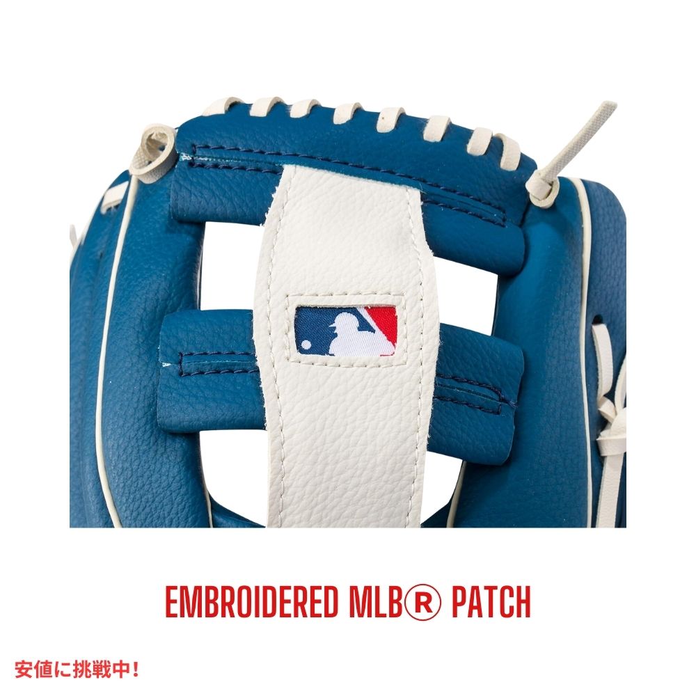 Franklin Sports フランクリンスポーツ MLB ユース ティーボール 野球 グローブ＆ボールセット 右利き ドジャース Youth Dodgers Glove and Ball Set 6