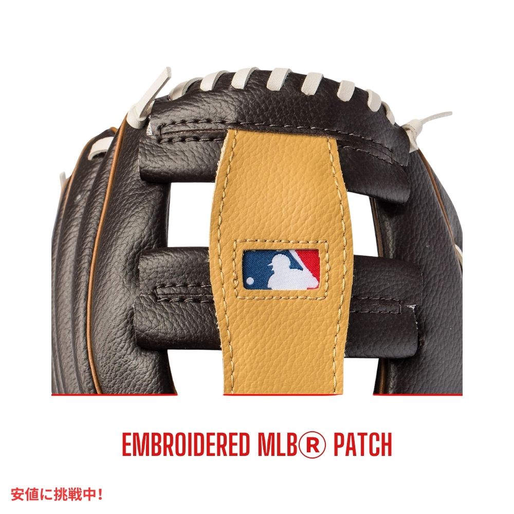 Franklin Sports フランクリンスポーツ MLB ユース ティーボール 野球 グローブ＆ボールセット 右利き パドレス MLB Youth Teeball Padres Glove and Ball Set 6