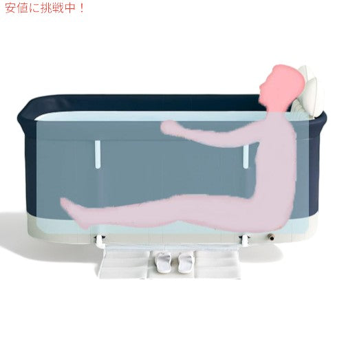 ポータブル浴槽 バスタブ 折りたたみ式 アイス バスタブ 冷たいプランジ浴槽 Foldable Ice Bath Tub Cold Plunge Tub 2