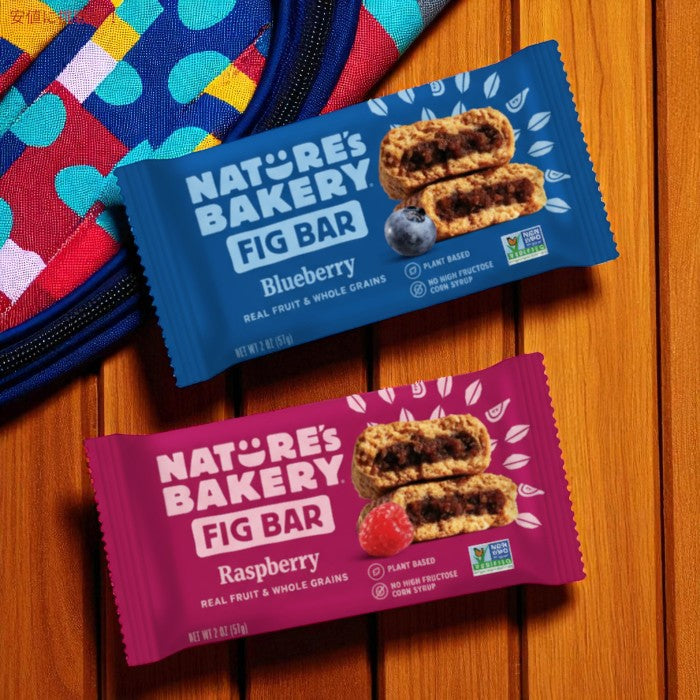 Nature's Bakery ネイチャーズベーカリー フィグバー バラエティパック ブルーベリー＆ラズベリー 40個入り Fig Bar, Variety Pack, 40-count 3