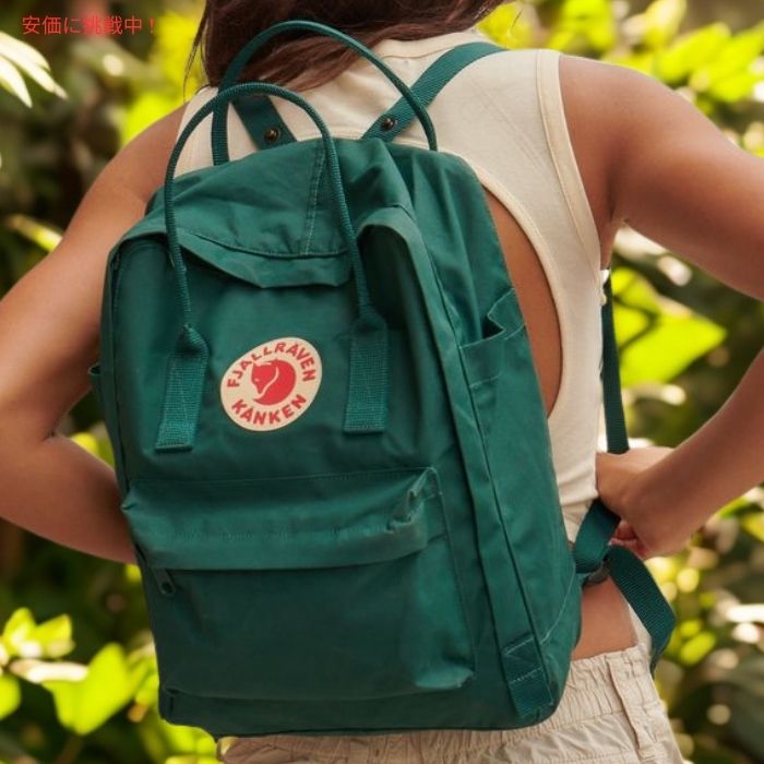 Fjallraven Kanken　フェールラーベン カンケン アークティックグリーン バックパック F23510　Arctic Green Backpack 4