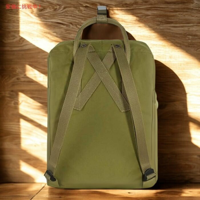 Fjallraven Kanken フェールラーベン カンケン フォリエージグリーン バックパック F23510　Foilage Green Backpack 3
