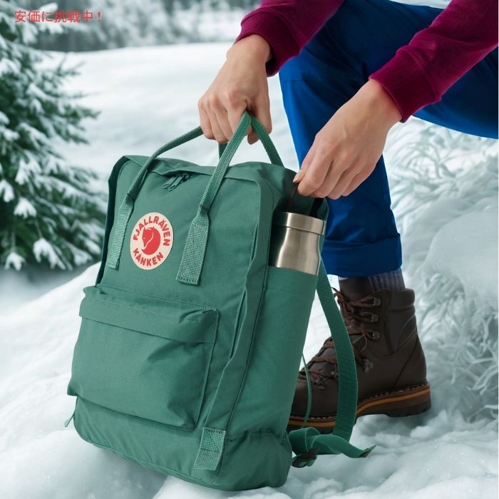 Fjallraven Kanken フェールラーベン カンケン フロストグリーン バックパック F23510 Frost Green Backpack 3
