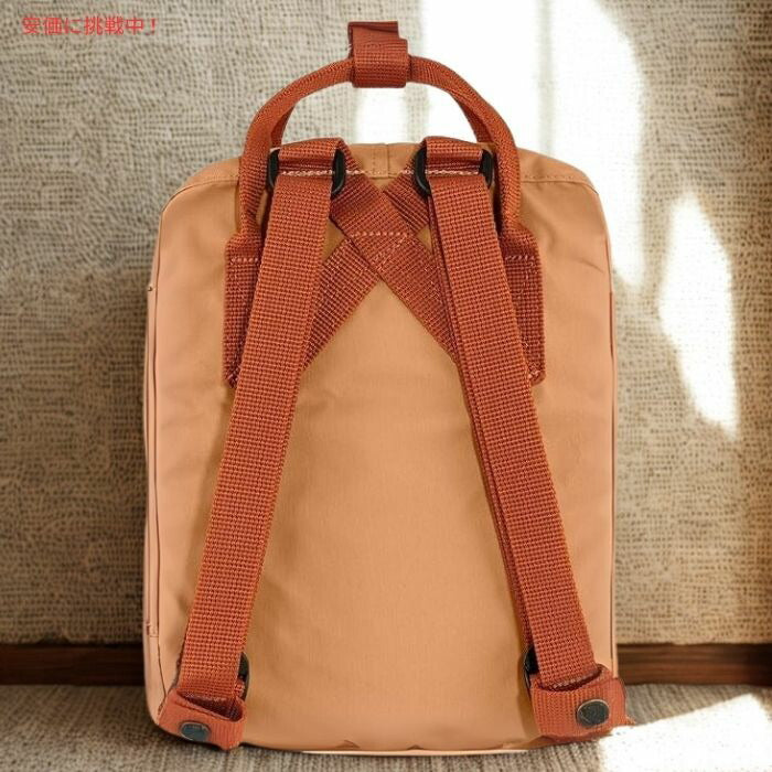 Fjallraven Kankenフェールラーベン カンケン ピーチサンド＆テラコッタブラウン バックパックF23510　Peach Sand&Terracotta Brown Backpack 4