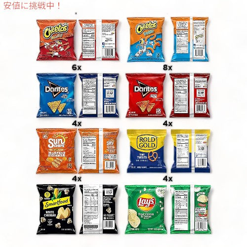 フリトレー ファンタイムズ ミックス バラエティパック（40袋入り）ドリトス レイズ 小袋 ミックス お試し Frito-Lay Fun Times Mix Variety Pack 2