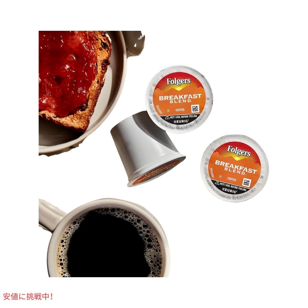キューリグ Kカップ フォルジャーズ Folgers ブレックファストブレンド 72カウント Keurig K-cup Breakfast Blend 72 Count 4