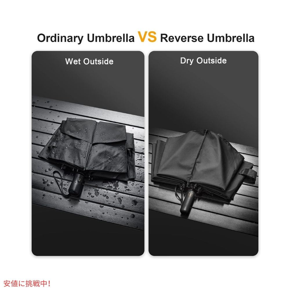 G4Free 自動開閉 ゴルフ傘 54インチ ブラック G4Free Automatic Golf Umbrella 54 inches-Black 6