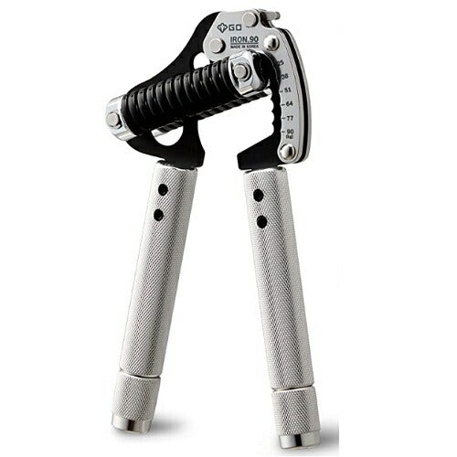 (GD) IRON GRIP EXT 90 ハンドグリップ (25~90kg) 握力トレーニング 負荷調整とグリップ幅調整が可能 アメリカーナがお届け! 1
