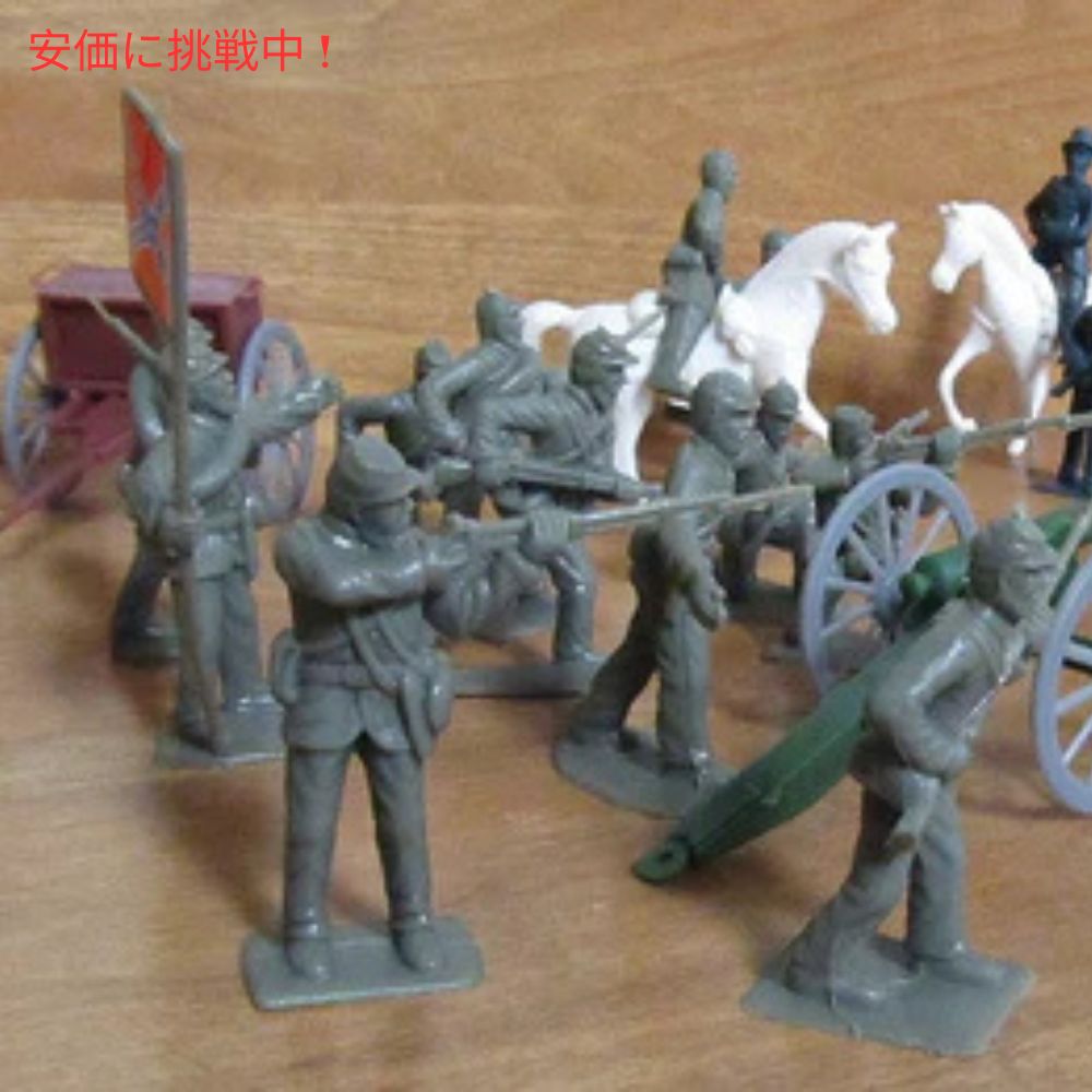 ゲティスバーグの戦い 兵士セット ワンサイズ プラスチック Gettysburg Battle Soldier Set One Size Plastic 4