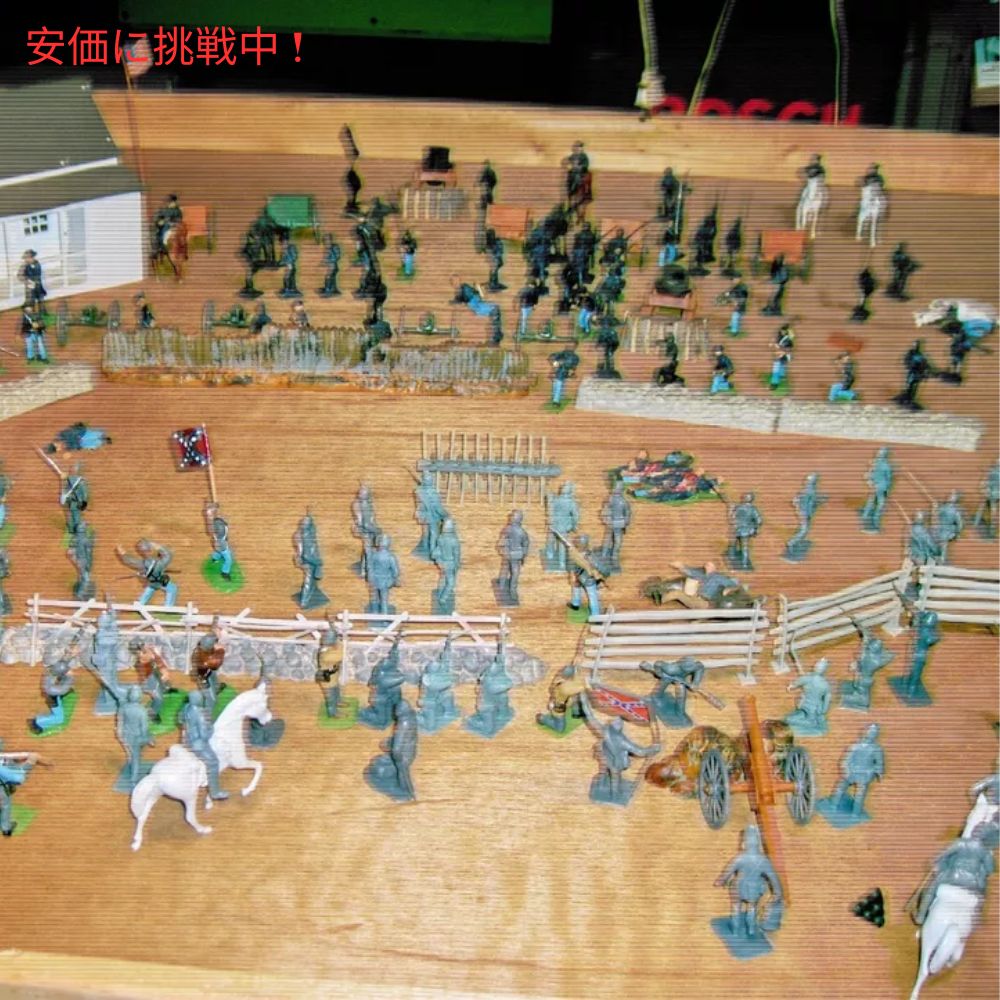 ゲティスバーグの戦い 兵士セット ワンサイズ プラスチック Gettysburg Battle Soldier Set One Size Plastic 6