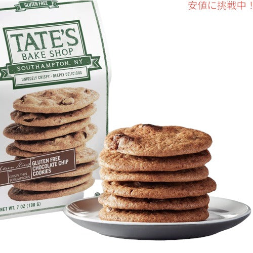 Tate's Bake Shop Gluten Free Chocolate Chip Cookies - 7oz / テイツ・ベイクショップ グルテンフリー チョコレートチップ クッキー 198g x 1個 3