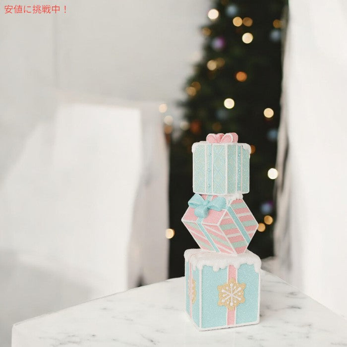 ミセス・クロース・ベーカリー Mrs. Claus' Bakery ジンジャーブレッド ギフトボックス クリスマスデコレーション 14インチ（約36cm） 3