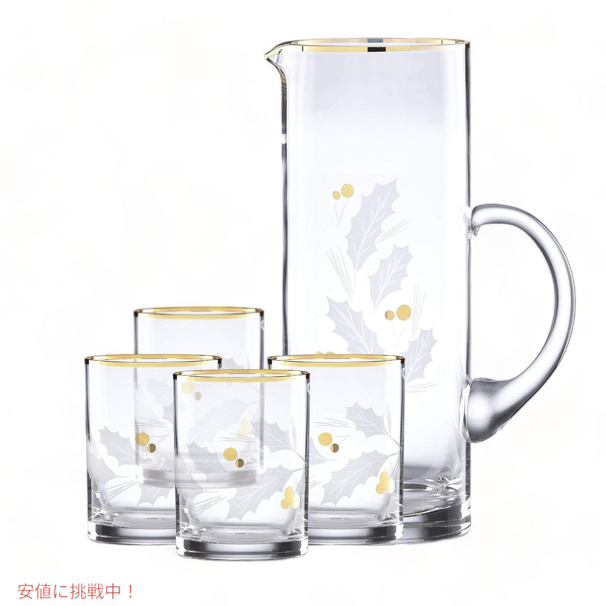 レノックス Lenox ホリデーゴールドピッチャー 水差し Holiday Gold Pitcher 2
