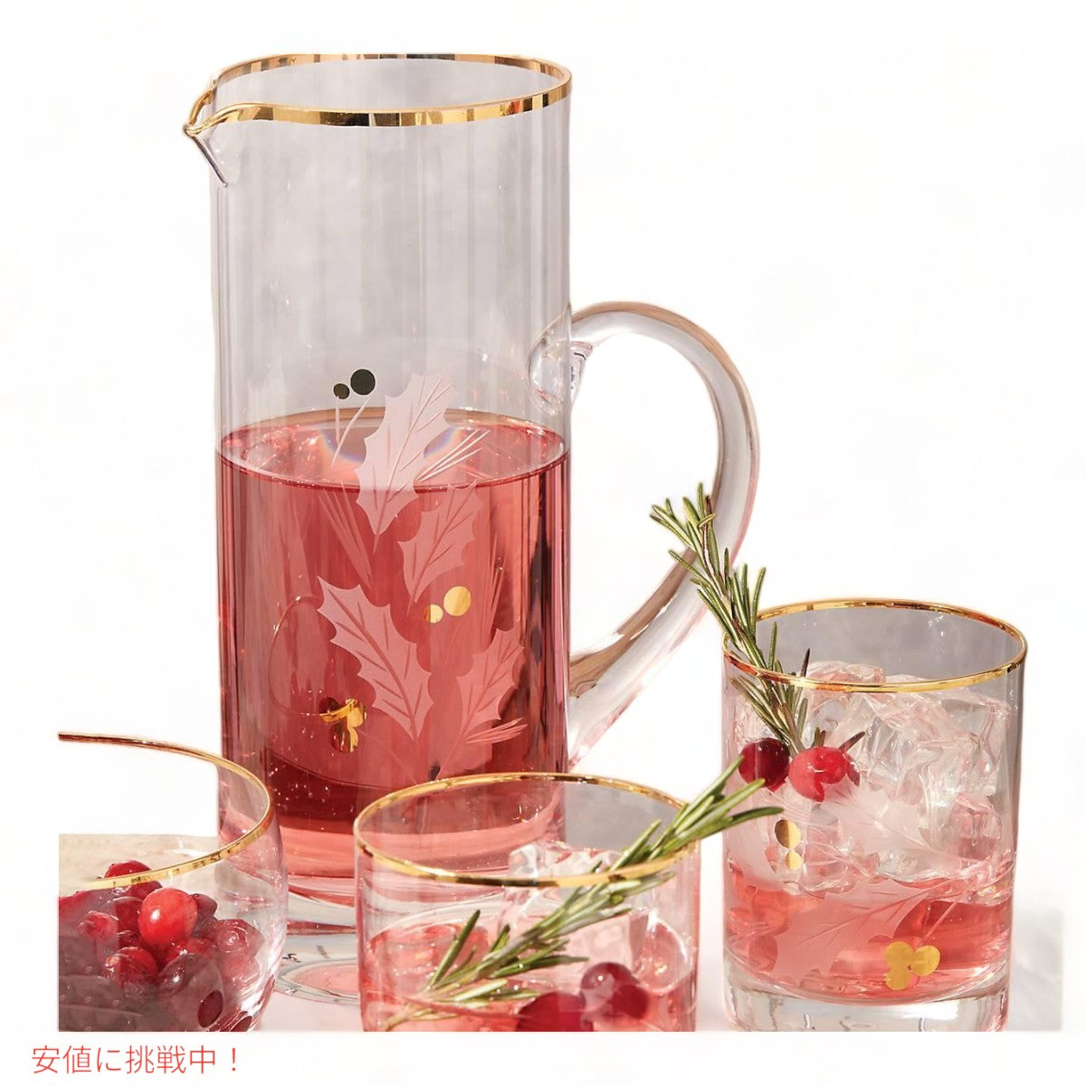 レノックス Lenox ホリデーゴールドピッチャー 水差し Holiday Gold Pitcher 3