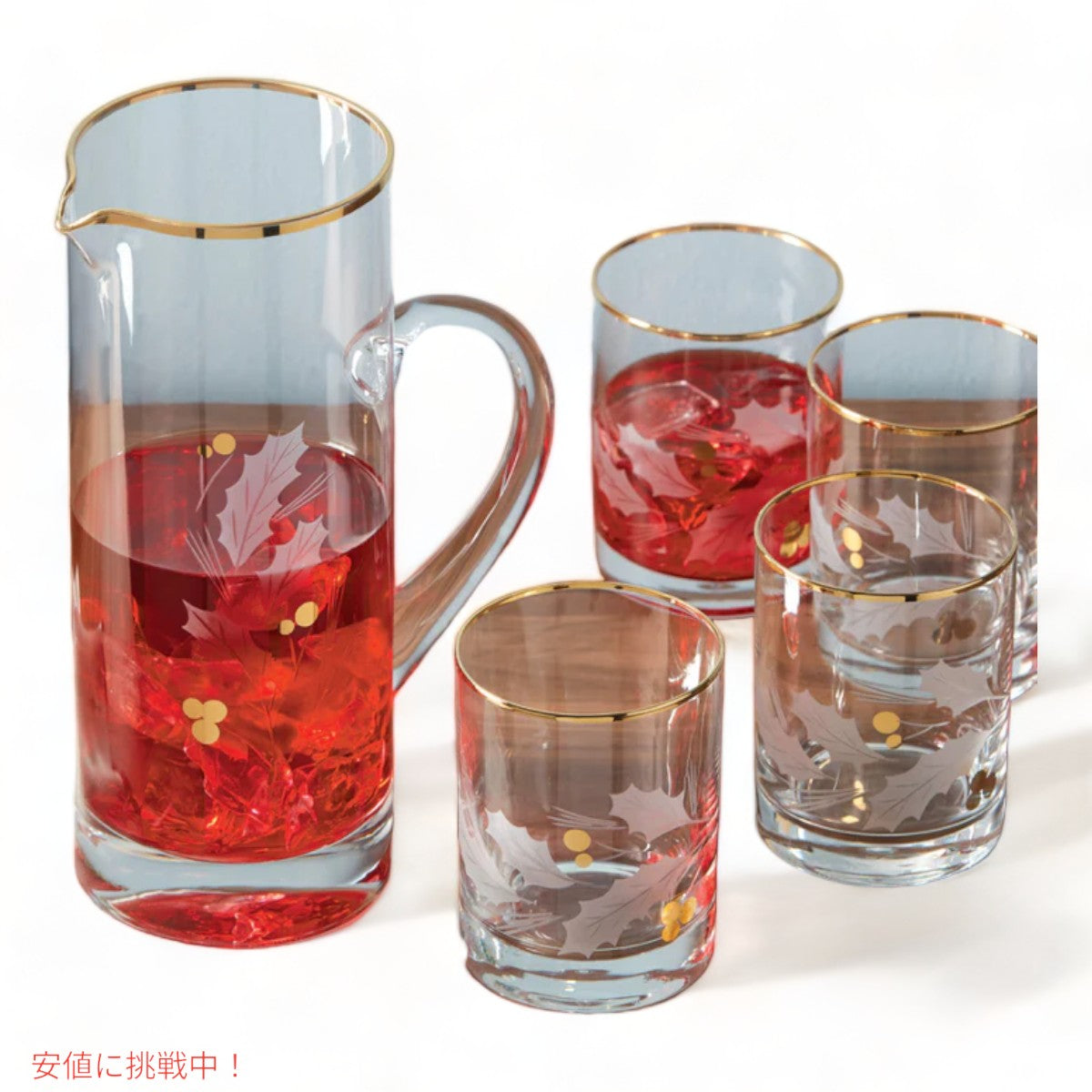 レノックス Lenox ホリデーゴールドピッチャー 水差し Holiday Gold Pitcher 5