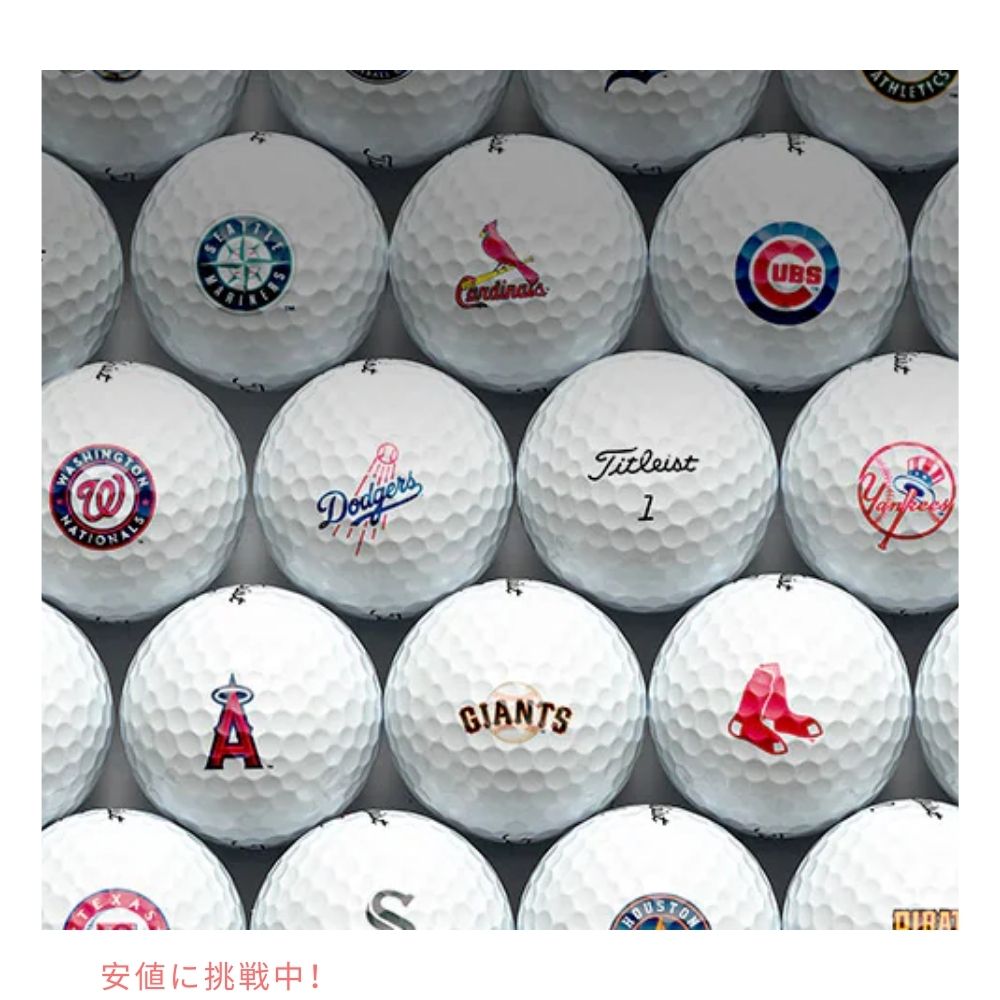 MLB 規定サイズ チームロゴ ゴルフボール 3個 シカゴカブス  公式ライセンス Team Golf MLB Regulation Size Golf Balls, 3 Pack Chicago Cubs 7