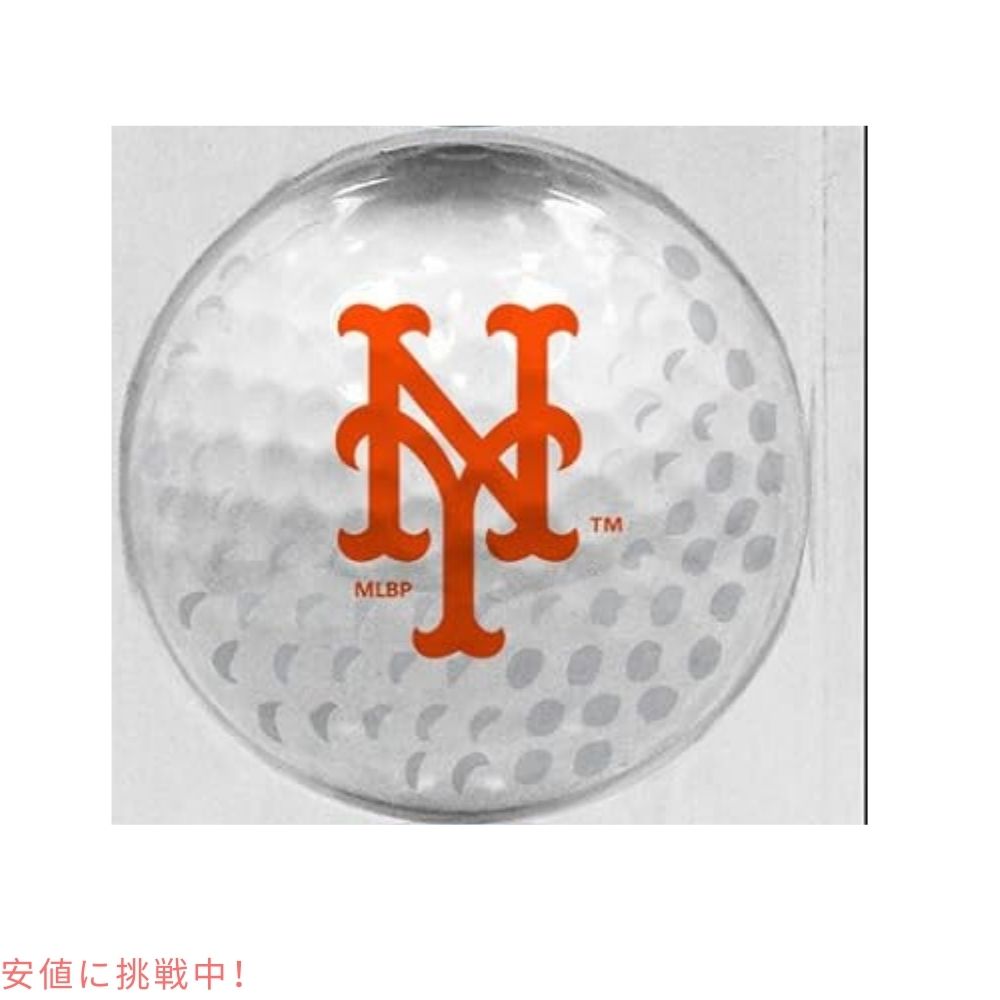 MLB 規定サイズ チームロゴ ゴルフボール 3個 ニューヨーク メッツ  公式ライセンス Team Golf MLB Regulation Size Golf Balls, 3 Pack New York Mets 3